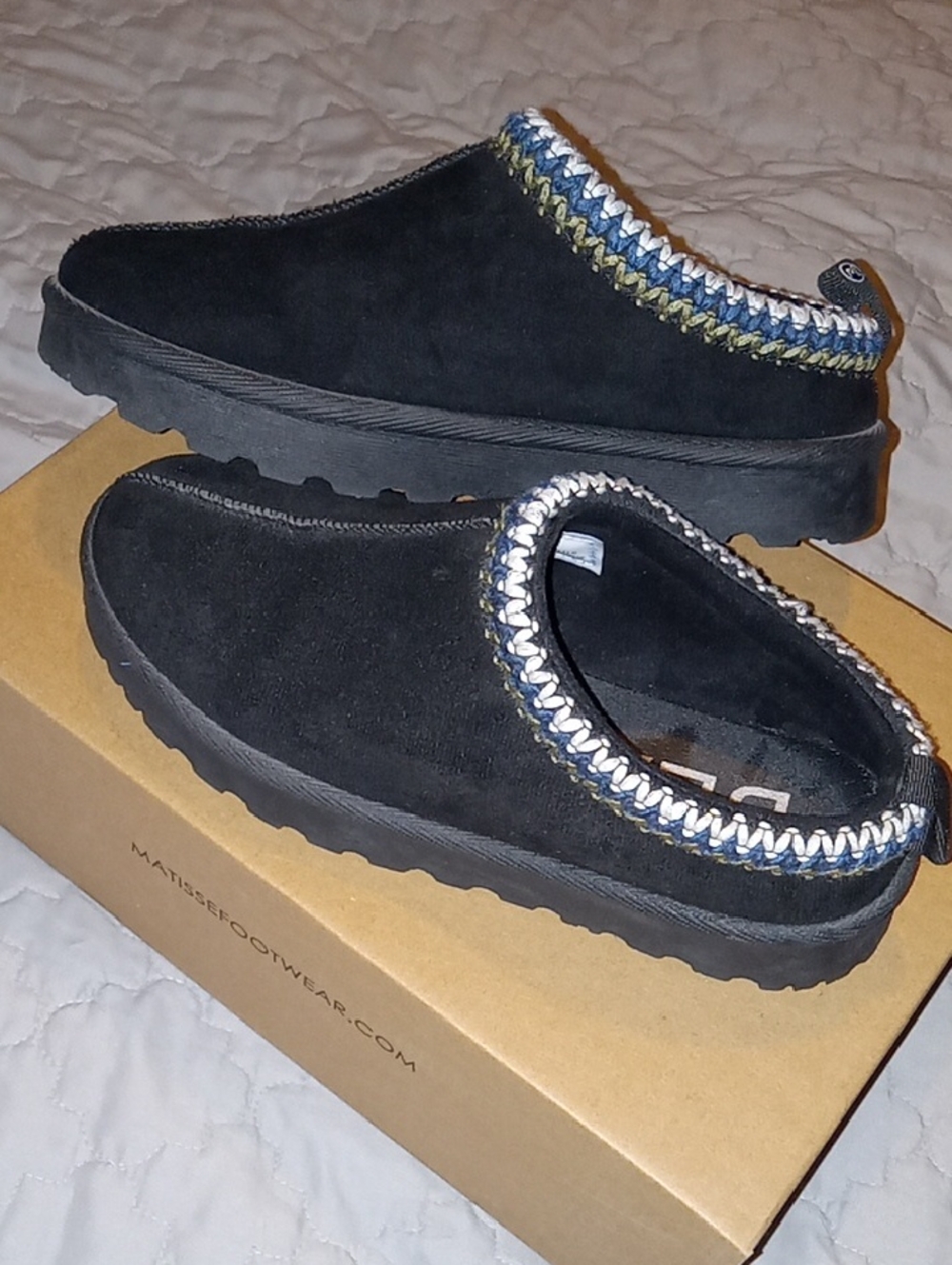 Beach By Matisse Black Slip-On Women's Shoes